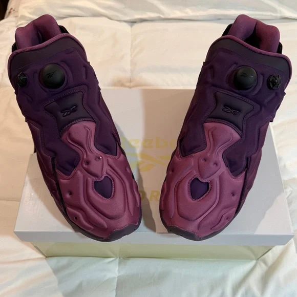 Reebok GOAT Exclusive Instapump Fury ‘Purple’ - NWT - Size 12 - Rare!!! - Picture 4 of 10